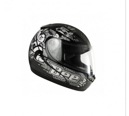 CASCO DRIVE HG BEE NEGRO -  BLANCO FLY "M"