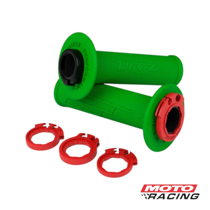 PUÑOS MX2 LOCK-ON UNIVERSAL HONDA- YAMAHA- KAWASAKI- HUSQ VERDE (WIRTZ)