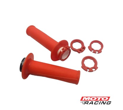 PUÑOS MX2 LOCK-ON UNIVERSAL HONDA/YAMAHA/KAWASAKI/HUSQ NARANJA (WIRTZ)