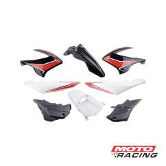 KIT PLASTICOS COMPLETO MOTOMEL SKUA 150 V6 8Pza NEGRO (NSU)