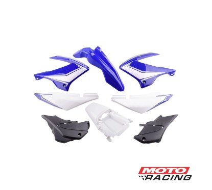 KIT PLASTICOS COMPLETO MOTOMEL SKUA 150 V6 8Pza AZUL (NSU)