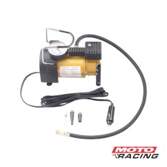 INFLADOR COMPRESOR MINI 12V C/MEDIDOR 150PSI METAL (NSU)