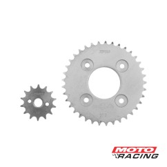 CORONA Y PIÑON HONDA WAVE 110S- AFS 110 Z37- 14 P- CAD 428 (KENPRO)