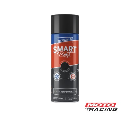 PINTURA AEROSOL SMART PAINT ALTA TEMPERATURA NEGRO BRILLO (DOBLE A)
