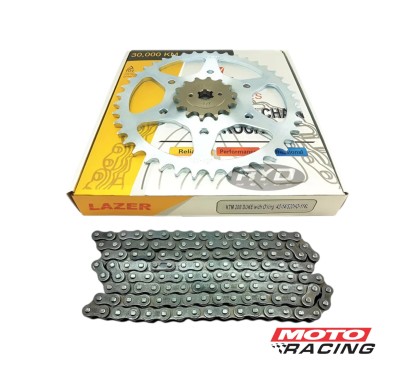 KIT TRANSMISION KTM DUKE 200 42- 14 C- CAD. 520-114 (LAZER)