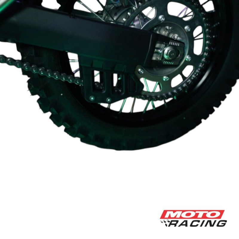 GUIA CADENA TRANSMISION COMPLETA KAWASAKI KLX 300R 24-25 NEGRO (AMX)