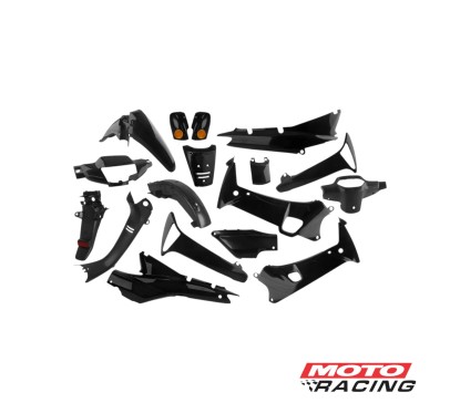 KIT PLASTICO HONDA WAVE NF 100 NEGRO 17P (GIROLDI)