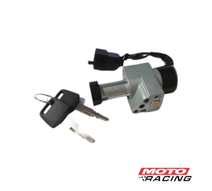 LLAVE CONTACTO HONDA CB 190 C/ TRABA ASIENTO (REPCOR)