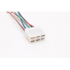 FICHA 6 VIAS HOUSING MACHO PORTA HEMBRA