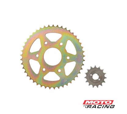 CORONA Y PIÑON BAJAJ DOMINAR 400/ KTM DUKE 390 45/15 (STD)