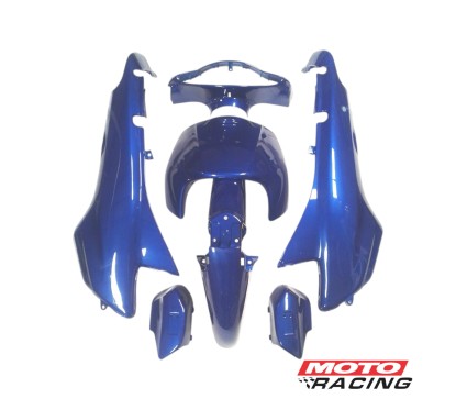 KIT PLASTICOS GUERRERO TRIP 110 7P AZUL (ORIGINAL)