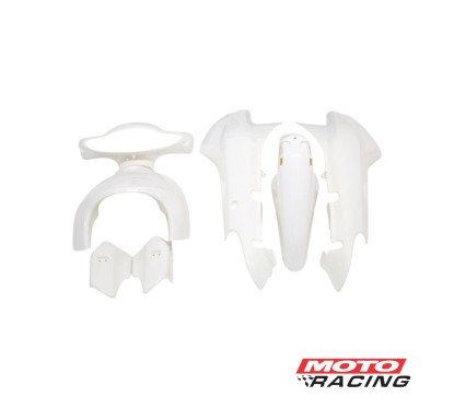 KIT PLASTICOS GUERRERO TRIP 110 7P BLANCO (ORIGINAL)