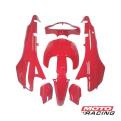 KIT PLASTICOS GUERRERO TRIP 110 7P ROJO (ORIGINAL)