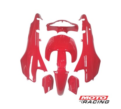 KIT PLASTICOS GUERRERO TRIP 110 7P ROJO (ORIGINAL)