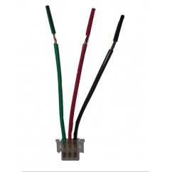 FICHA MACHO 3 VIAS P- MOTO TABLERO Y LLAVES TECLAS