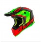 CASCO JUST 1 J38 BLADE ROJO-  LIMA-  NEGRO "S