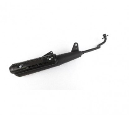 ESCAPE HONDA NEW WAVE 110 T/ORIGINAL NEGRO ECO