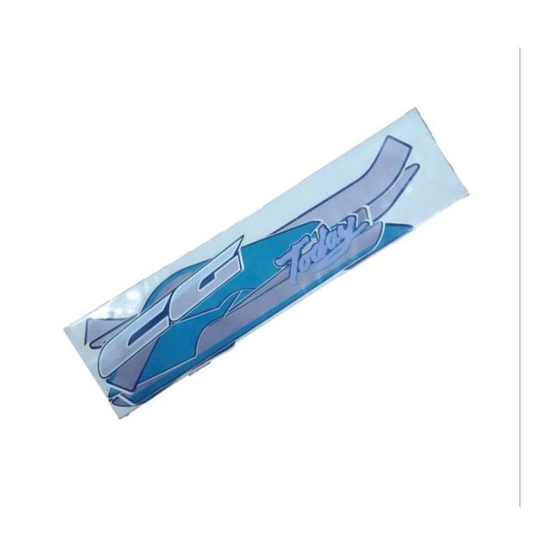CALCOMANIA HONDA CG 125 TODAY 92 AZUL -  CELESTE