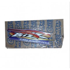 CALCOMANIA HONDA BIZ C-100 00 ROJO -  AMARILLO -  VIOLETA