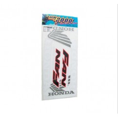 CALCOMANIA HONDA FAN 125 ROJA/NEGRA