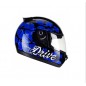 CASCO DRIVE HG CHERRY NEGRO -  AZUL FLY "M"
