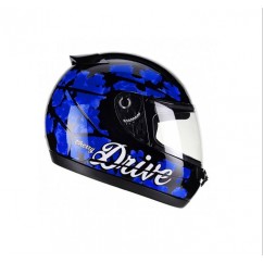 CASCO DRIVE HG CHERRY NEGRO -  AZUL FLY "XL"