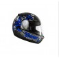 CASCO DRIVE HG BEE NEGRO -  AZUL FLY "XL"