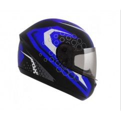 CASCO SPIKE PRISMA AZUL PEELS "L"