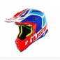 CASCO JUST 1 J38 BLADE AZUL- ROJO- BLANCO "M"