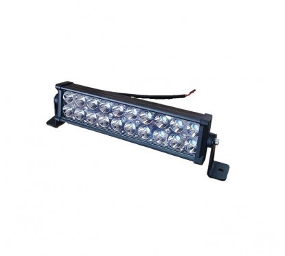 FARO LED AUXILIAR BARRA 60W RECTANGULAR  20LED x 30cm C/SOPORTE