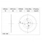CORONA HONDA BIZ 125/ POP 100 Z-34 (CATALANO)