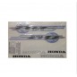 CALCOMANIA HONDA BIZ 125 ES AZUL- PLATA