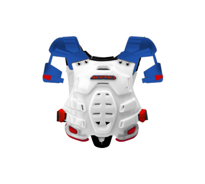 PECHERA ROBOT C- PROTECCION HOMBROS ROJO- AZUL (ACERBIS)