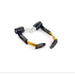 CUBRE MANOS ALUMINIO RIZOMA UNIVERSAL 22- 28mm TIPO PISTA DORADO