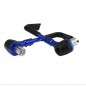 CUBRE MANOS ALUMINIO HALF UNIVERSAL 22/28mm TIPO PISTA AZUL