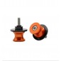 SPOOLS TRASEROS P/CABALLETE ROSCA 10mm NARANJA