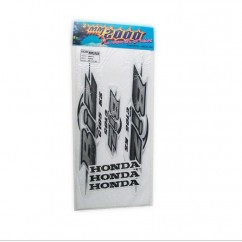 CALCOMANIA HONDA BIZ GRIS KS