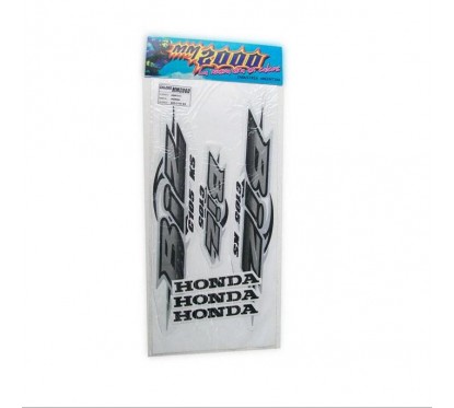 CALCOMANIA HONDA BIZ GRIS KS