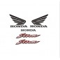 CALCOMANIA HONDA STORM 125 NEGRO/ROJO