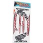 CALCOMANIA HONDA CG 150 TITAN 11 ROJA- NEGRA