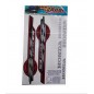 CALCOMANIA HONDA BIZ 125 ES ROJA- NEGRO