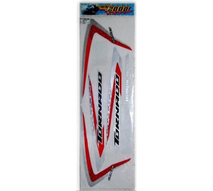 CALCOMANIA HONDA XR 250 TORNADO 14 (NEGRA) ROJA- NEGRA (MM2000)