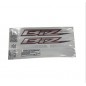 CALCOMANIA HONDA BIZ 125 14 ROJA- PLATA