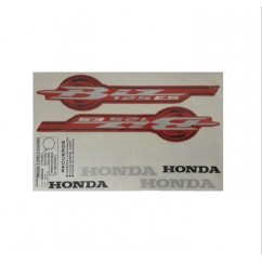 CALCOMANIA HONDA BIZ 125 ES ROJO