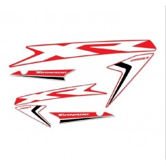 CALCOMANIA HONDA XR 250 TORNADO 18 ROJA (MM 2000)