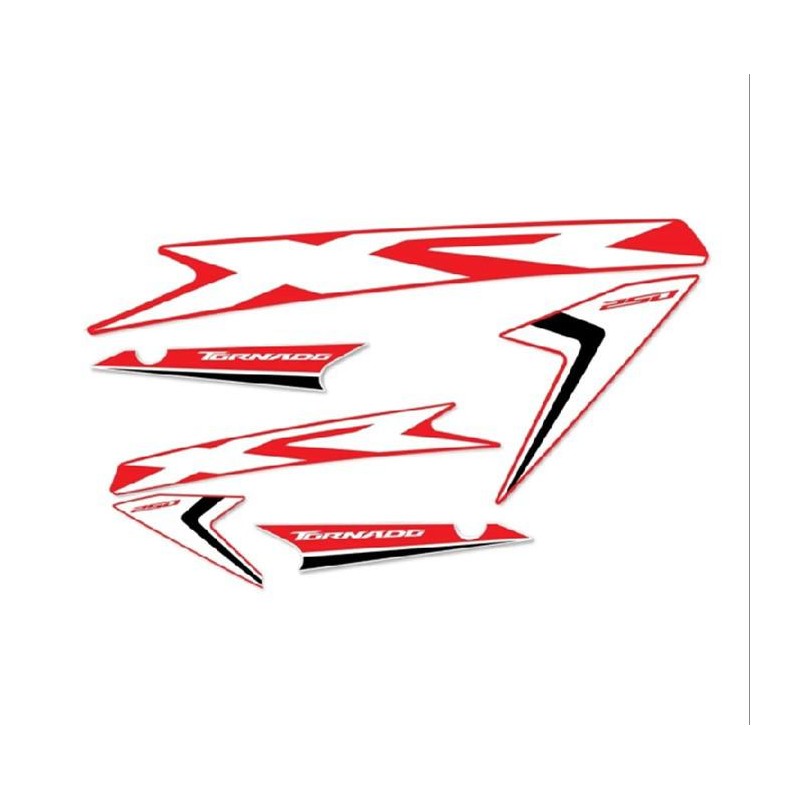 CALCOMANIA HONDA XR 250 TORNADO 18 ROJA (MM 2000)