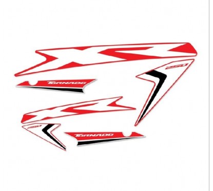 CALCOMANIA HONDA XR 250 TORNADO 18 ROJA (MM 2000)