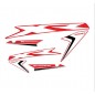 CALCOMANIA HONDA XR 250 TORNADO 18 ROJA (MM 2000)