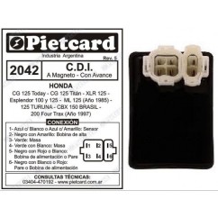 CDI HONDA CG 125 TODAY-  TITAN 00