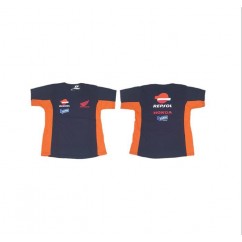 REMERA HONDA REPSOL AZUL "L"